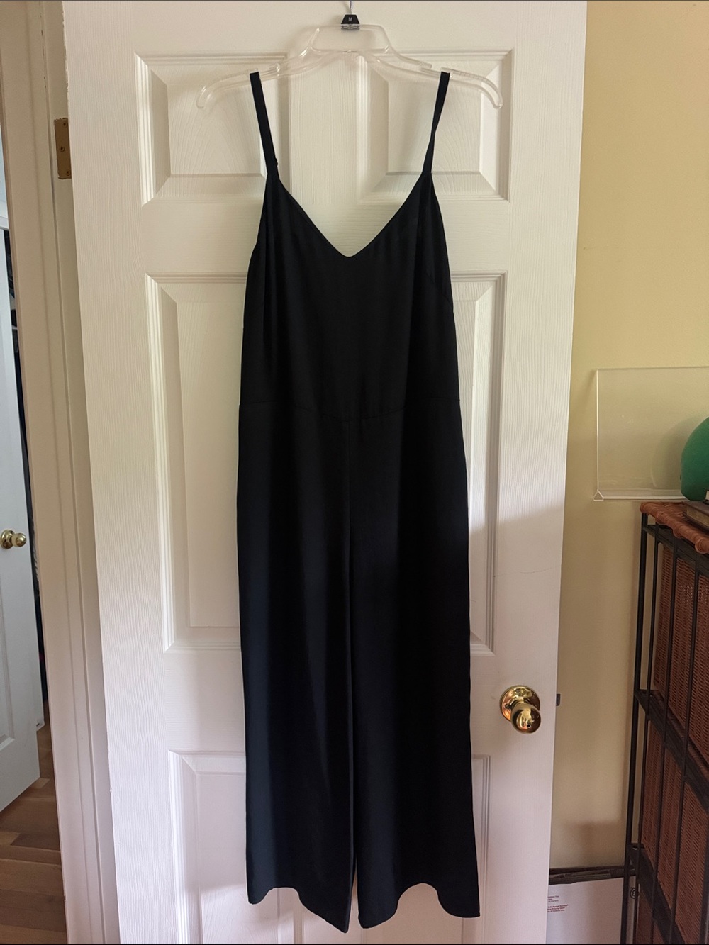 Vince Black Strappy Crop Jumpsuit 8